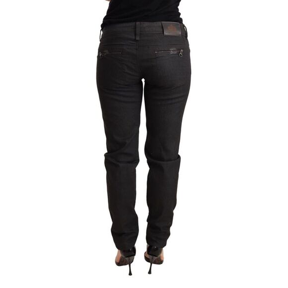 Ermanno Scervino Straight Leg Jeans Women Black Jeans & Pants - Picture 3 of 3